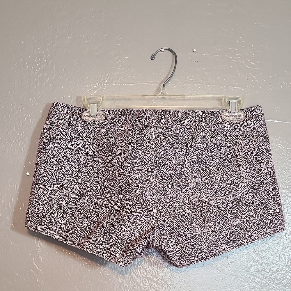 Bench Black and White Patterned Womens Swim Shorts Small Tie Closure NWT - Picture 2 of 11